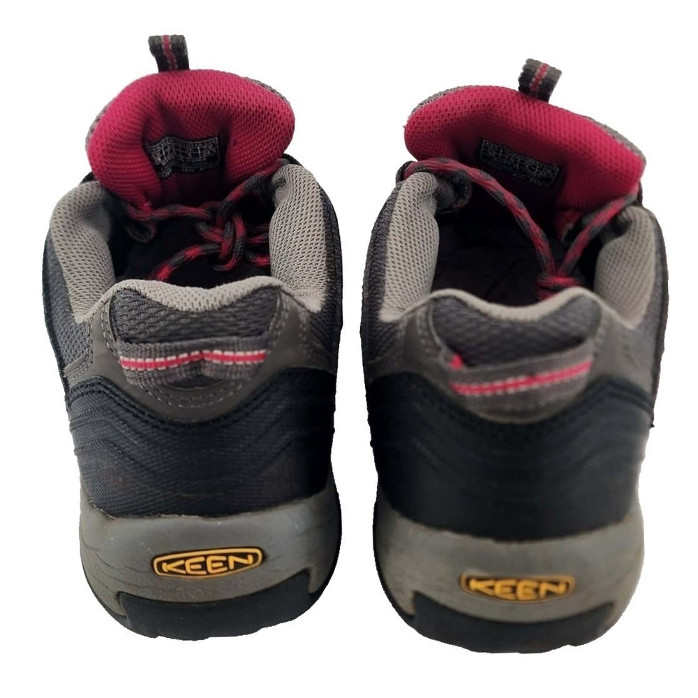 KEEN Voyageur Hiking Shoes Women 7.5 Brown Pink Mesh Trail Sneakers Excellent - Picture 5 of 7